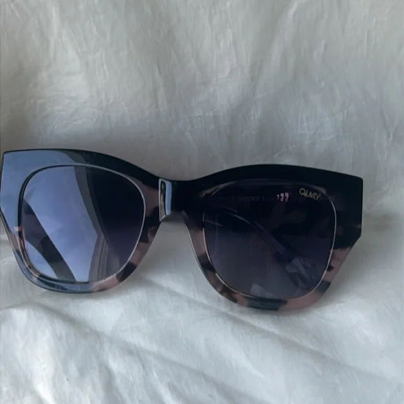 Quay Australia Brown Cat-Eye Sunglasses After Hours Luxe